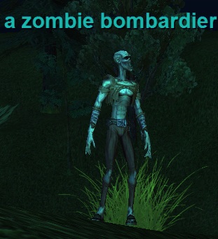 a zombie bombardier